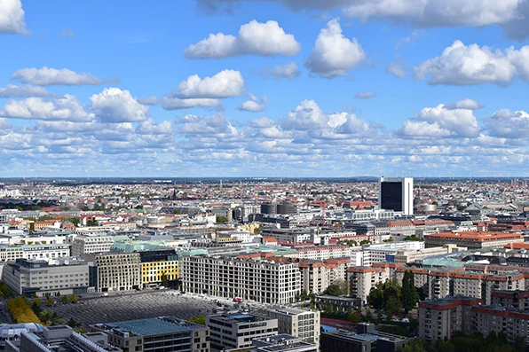 Blick über Berlin vom Panoramapunkt
