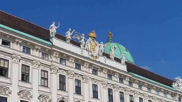 Blick auf die Hofburg