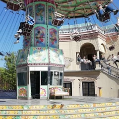 Vienna Prater chain carousel