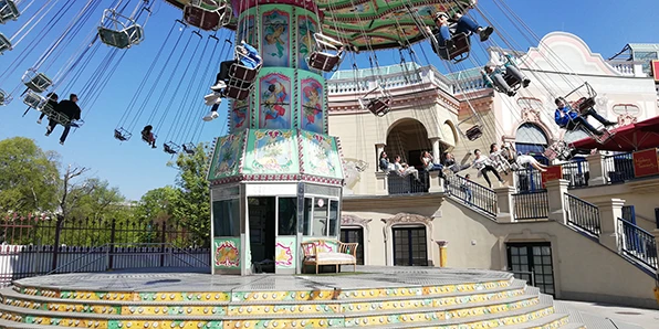 Vienna Prater chain carousel