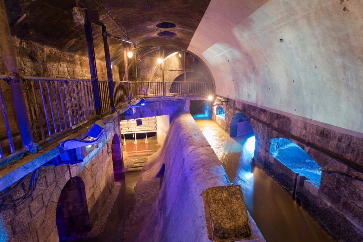 3. Mann Tour, Tunnel, Kanalisationssysteme