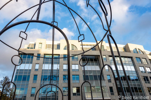 Fassadenansicht, Berlin Mitte unweit der Friedrichstraße, artberlin