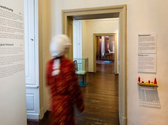 Mozarthaus Vienna, Wien, Ausstellung, Mozart läuft durch die Räumlichkeiten
